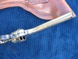 Excellent Antique Smith & Wesson Double Action "Frontier Model" 44-40 Caliber. Excellent Like New Mechanics With Original Holster... - 9 of 14