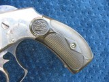 Excellent Antique Smith & Wesson Double Action "Frontier Model" 44-40 Caliber. Excellent Like New Mechanics With Original Holster... - 7 of 14