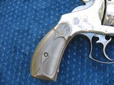 Excellent Antique Smith & Wesson Double Action "Frontier Model" 44-40 Caliber. Excellent Like New Mechanics With Original Holster... - 3 of 14