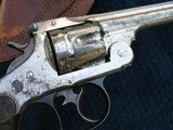 Excellent Antique Smith & Wesson Double Action "Frontier Model" 44-40 Caliber. Excellent Like New Mechanics With Original Holster... - 2 of 14