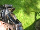 Excellent Antique Smith & Wesson Double Action .44 Russian. Blue finish,, Mint Bore. Like New Mechanics.. - 11 of 15