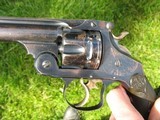 Excellent Antique Smith & Wesson Double Action .44 Russian. Blue finish,, Mint Bore. Like New Mechanics.. - 3 of 15