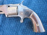 Antique Smith & Wesson #2 Army .32 Rim Fire. Crisp And Tight As New. Some Nice Blue Remaining. All Matching. - 6 of 15