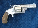 Excellent
Antique Smith & Wesson 2nd Model Single Action. 95% Over All. .38 S&W Caliber. Tight As New. - 5 of 15