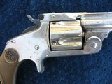 Excellent
Antique Smith & Wesson 2nd Model Single Action. 95% Over All. .38 S&W Caliber. Tight As New. - 6 of 15