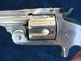Excellent
Antique Smith & Wesson 2nd Model Single Action. 95% Over All. .38 S&W Caliber. Tight As New. - 2 of 15