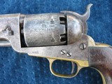 Early Colt 1851 Navy MFG 1858. ALL Matching. Excellent Bore. 70% Cylinder Scene. Tight Like New. - 3 of 15