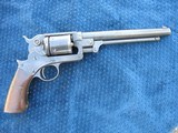 Antique 1863 Starr Single Action Conversion To .44 Colt Center Fire. Tight Action With 50% Finish... Fairly Rare. - 1 of 15