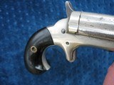 Antique Colt Thuer Derringer. Type 3, Second Issue With High Hammer Spur and Tight Grip Curl. Mint Bore. 95% Condition. - 6 of 15