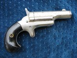 Antique Colt Thuer Derringer. Type 3, Second Issue With High Hammer Spur and Tight Grip Curl. Mint Bore. 95% Condition. - 4 of 15