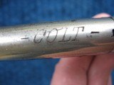 Antique Colt Thuer Derringer. Type 3, Second Issue With High Hammer Spur and Tight Grip Curl. Mint Bore. 95% Condition. - 8 of 15