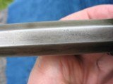 Antique Remington Navy Factory Conversion. 38 Long Colt Center Fire. Mint Bore and Chambers. Crisp and tight As New. - 10 of 15