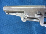 Antique Very Early Colt 1849 Pocket. S/N 21515 MFG. 1851. 75% Cylinder Scene. Very Crisp and Tight. - 2 of 15