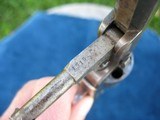 Antique Very Early Colt 1849 Pocket. S/N 21515 MFG. 1851. 75% Cylinder Scene. Very Crisp and Tight. - 13 of 15