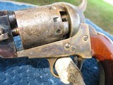 Antique Manhattan Percussion Revolver Series 1V. Extremely High Condition. 85% to 95% Overall. 6 1/2