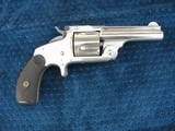 Antique Smith & Wesson .38 Caliber 2nd Model Single Action. Tight As New. 95% Original Nickel Excellent !!!