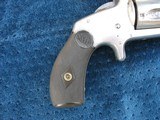 Antique Smith & Wesson .38 Caliber 2nd Model Single Action. Tight As New. 95% Original Nickel Excellent !!! - 4 of 15