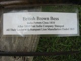 Antique 3rd Model Brown Bess.
Dated 1815.. Excellent Mechanics. 75 Caliber.. Very Good Condition. Includes Bayonet. - 8 of 15