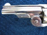 Antique Smith & Wesson 1st Model Baby Russian. Tight As New. 97% Factory Nickel Finish. Fantastic Little Jewel. - 4 of 15