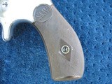 Antique Smith & Wesson 1st Model Baby Russian. Tight As New. 97% Factory Nickel Finish. Fantastic Little Jewel. - 2 of 15
