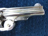 Antique Smith & Wesson 1st Model Baby Russian. Tight As New. 97% Factory Nickel Finish. Fantastic Little Jewel. - 6 of 15