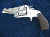 Antique Smith & Wesson 1st Model Baby Russian. Tight As New. 97% Factory Nickel Finish. Fantastic Little Jewel.