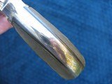 Antique Smith & Wesson 1st Model Baby Russian. Tight As New. 97% Factory Nickel Finish. Fantastic Little Jewel. - 15 of 15