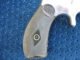 Antique Smith & Wesson 1st Model Baby Russian. Tight As New. 97% Factory Nickel Finish. Fantastic Little Jewel. - 8 of 15