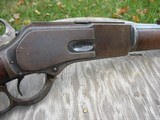 Antique Winchester 1876. 45-75 Caliber Round Barrel. Very Nice Bore. 80% Barrel Blue. Excellent Mechanics and Wood. Excellent Shooter !!! - 3 of 19