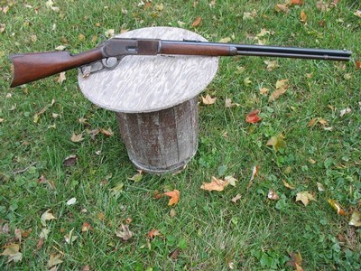 Antique Winchester 1876. 45-75 Caliber Round Barrel. Very Nice Bore. 80% Barrel Blue. Excellent Mechanics and Wood. Excellent Shooter !!!