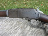 Antique Winchester 1876. 45-75 Caliber Round Barrel. Very Nice Bore. 80% Barrel Blue. Excellent Mechanics and Wood. Excellent Shooter !!! - 8 of 19