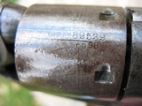 Antique Colt 1861 Navy Navy Conversion Rare .R.W.M. Marked Barrel. 38 Center Fire. Nice Blue And Lots Of Case Colors. 80% Cylinder Scene. Ex Mechanics - 18 of 20