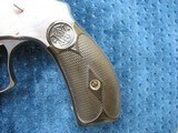 Antique Smith &Wesson Double Action 44 Russian. Crisp And Tight As New. Excellent Bright Bore. With Antique Holster.. - 7 of 20
