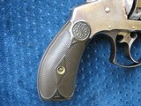 Antique Smith &Wesson Double Action 44 Russian. Crisp And Tight As New. Excellent Bright Bore. With Antique Holster.. - 2 of 20