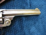 Antique Smith &Wesson Double Action 44 Russian. Crisp And Tight As New. Excellent Bright Bore. With Antique Holster.. - 4 of 20
