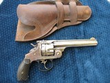 Antique Smith &Wesson Double Action 44 Russian. Crisp And Tight As New. Excellent Bright Bore. With Antique Holster..