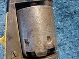 Antique Colt 1851 Navy. Some Nice Barrel Blue. 80% Cylinder Scene. Crisp And Tight As New. With Holster. Reasonable Price !!!! - 17 of 20