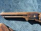 Antique Colt 1851 Navy. Some Nice Barrel Blue. 80% Cylinder Scene. Crisp And Tight As New. With Holster. Reasonable Price !!!! - 6 of 20