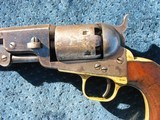 Antique Colt 1851 Navy. Some Nice Barrel Blue. 80% Cylinder Scene. Crisp And Tight As New. With Holster. Reasonable Price !!!! - 7 of 20