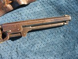 Antique Colt 1851 Navy. Some Nice Barrel Blue. 80% Cylinder Scene. Crisp And Tight As New. With Holster. Reasonable Price !!!! - 2 of 20