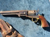 Antique Colt 1851 Navy. Some Nice Barrel Blue. 80% Cylinder Scene. Crisp And Tight As New. With Holster. Reasonable Price !!!! - 5 of 20