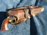 Antique Colt 1851 Navy. Some Nice Barrel Blue. 80% Cylinder Scene. Crisp And Tight As New. With Holster. Reasonable Price !!!! - 20 of 20