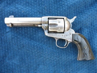 Antique Colt Single Action MFG 1898 38-40 Caliber 4 3/4