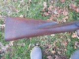 Antique Flintlock 1808 Contract Musket Made By Oliver Bidwell of Middletown Connecticut. Few Produced.. Lock Works Fine With Bayonet. - 2 of 20