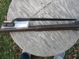 Antique Flintlock 1808 Contract Musket Made By Oliver Bidwell of Middletown Connecticut. Few Produced.. Lock Works Fine With Bayonet. - 20 of 20
