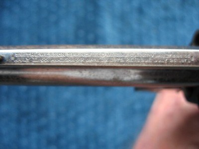 Extremely Rare Documented Smith & Wesson 1st Model Baby Russian With Aldritch Safety Plug Screw. Rare Blue Finish. S/N 265. Tight As New. - Image 18 of 20