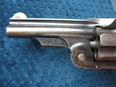 Extremely Rare Documented Smith & Wesson 1st Model Baby Russian With Aldritch Safety Plug Screw. Rare Blue Finish. S/N 265. Tight As New. - Image 2 of 20
