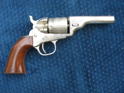 Antique Type 5 Breech Loader or Conversion..38 Caliber Center Fire. 80% Cylinder Scene. Crisp And Tight As A New Gun. Fine Condition. - Image 1 of 20