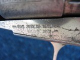 Antique Type 5 Breech Loader or Conversion..38 Caliber Center Fire. 80% Cylinder Scene. Crisp And Tight As A New Gun. Fine Condition. - Image 8 of 20