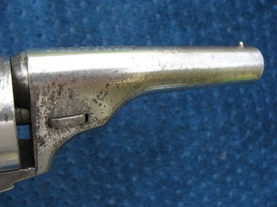 Antique Type 5 Breech Loader or Conversion..38 Caliber Center Fire. 80% Cylinder Scene. Crisp And Tight As A New Gun. Fine Condition. - Image 2 of 20